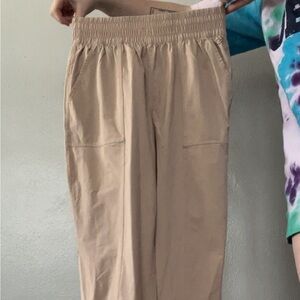 Women’s Tan Workout Joggers